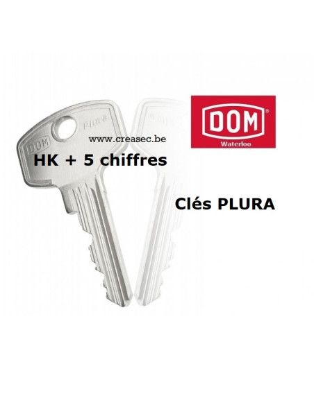 Cylindre Dom Plura débrayable