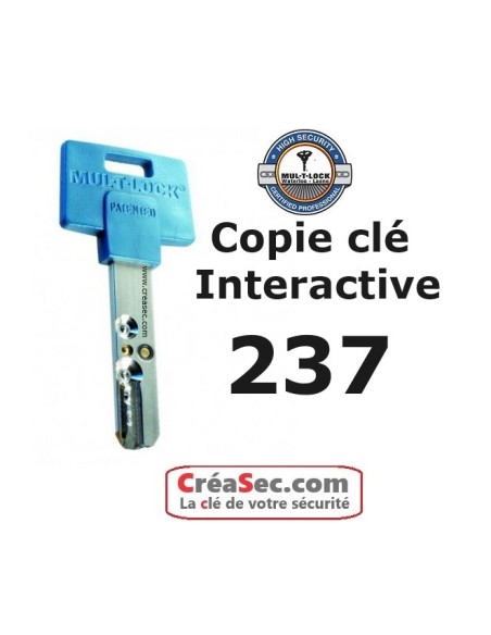 copie de Clé MULTLOCK 237 interactive
