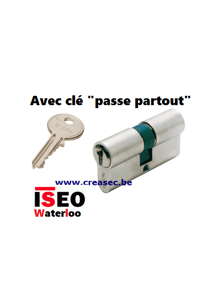 Cylindre classique avec clé passe partout