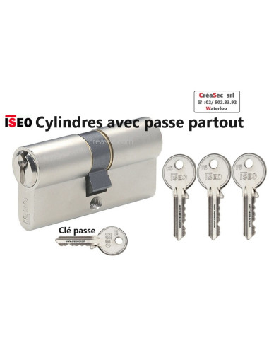 cylindres simples avec passe partout