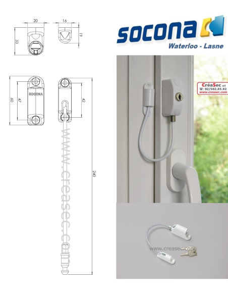 Socona entrebailleur Styl air