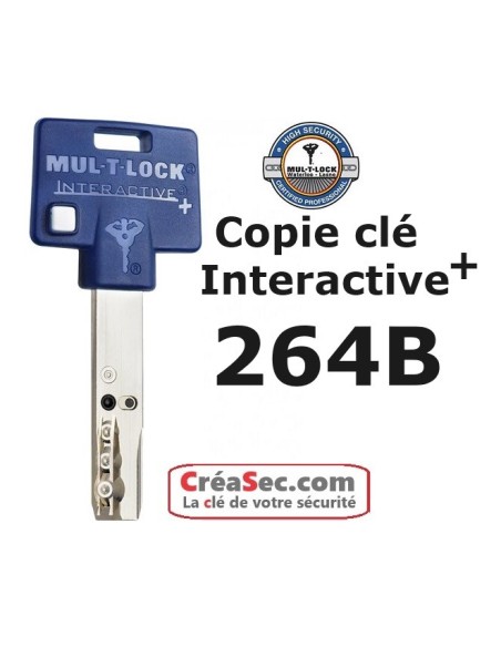 Copie de clé MULTLOCK 264 interactive Plus