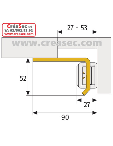 Abus SW20 mesures pour placement