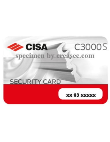 Clé Cisa C3000 code 03