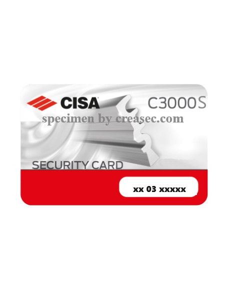 Clé Cisa C3000 code 03