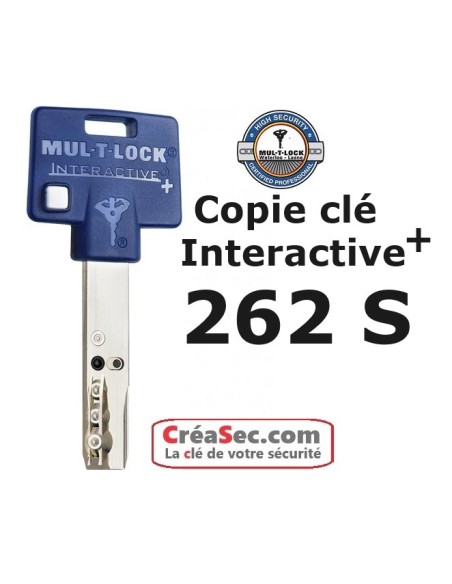 Copie de clé multlock 262