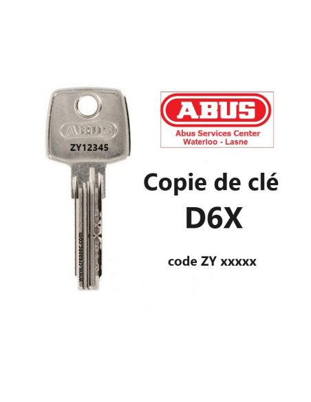 copie de clé ABUS D6x