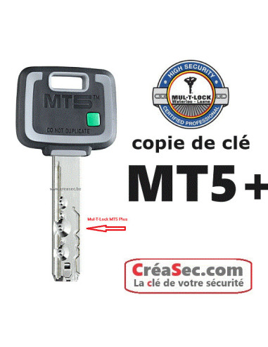 Double de clé Multlock MT5 Plus