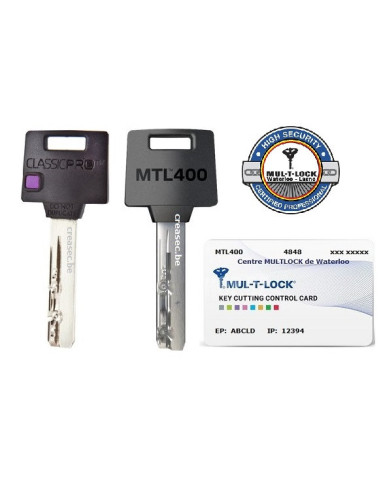 Cylindre Mul-T-Lock 400 débrayable