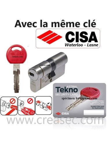 CYLINDRE TEKNOPRO même combinaison