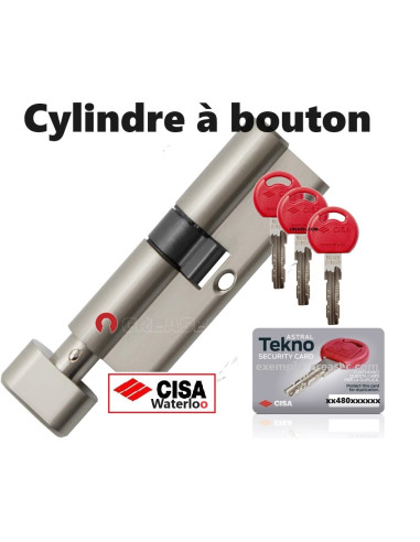CYLINDRE TEKNOPRO à bouton