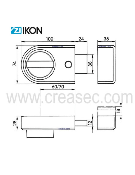mesures verrou zeiss