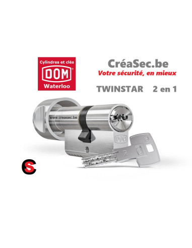 Cylindre Dom Twinstar 2 en 1 débrayable