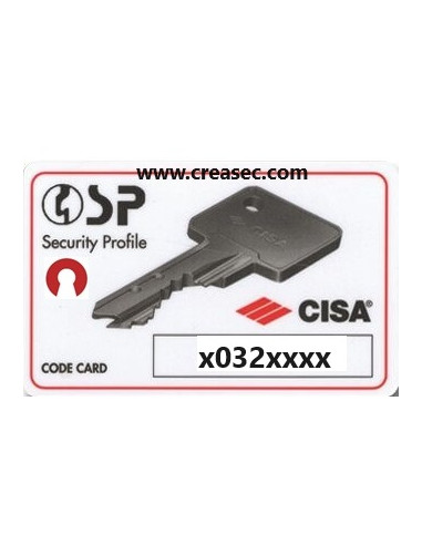 carte pour refaire une clé cisa