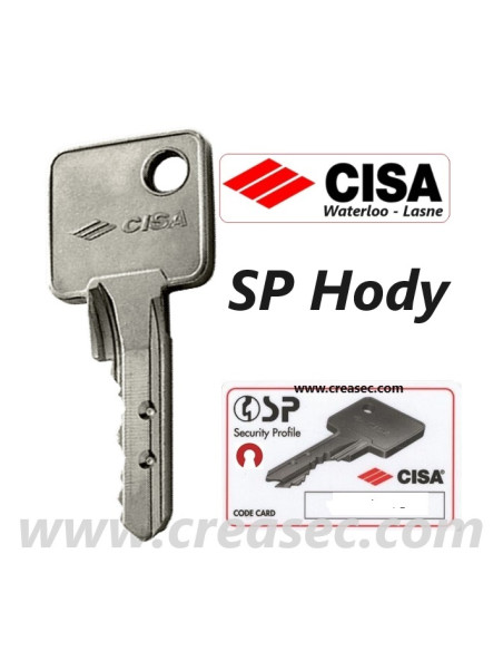 copie clé CISA SP de chez Hody