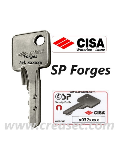 faire cle cisa sp forges