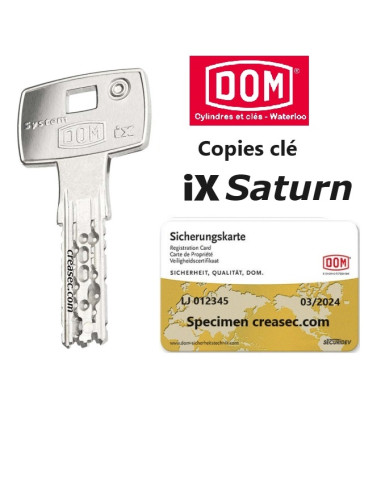 copie de clés Dom Saturn