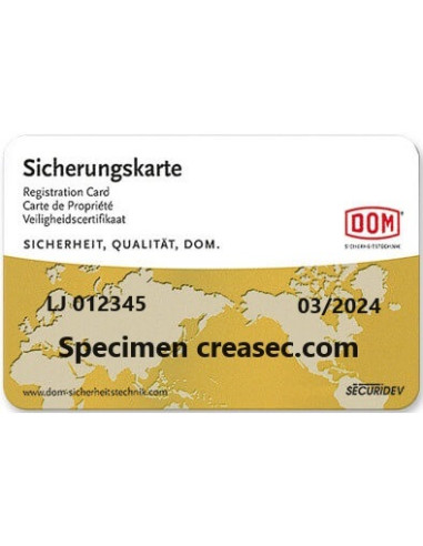 Faire clé Dom Saturn