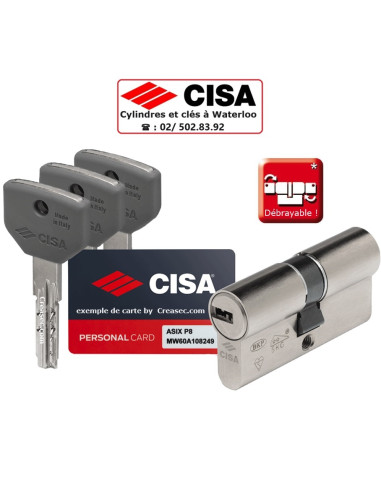 Cylindre debrayable Cisa Asix P8
