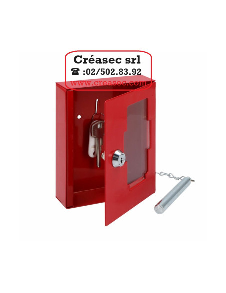 Armoire de secours avec marteau