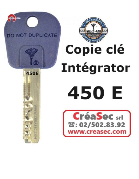 refaire une clé MulTlock Intégrator