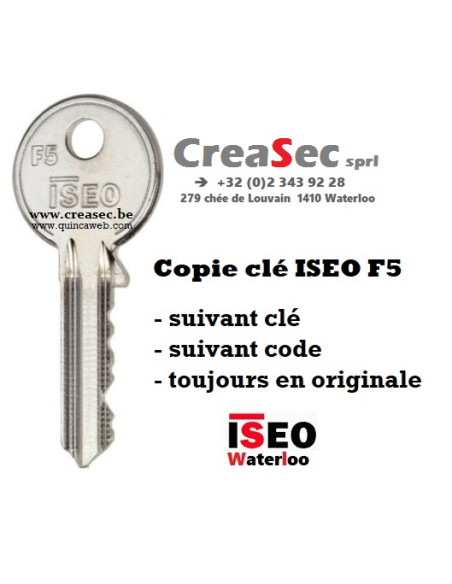 faire clé ISEO sur code LCE