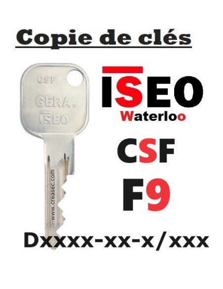 Copie de clé CSF Gerra
