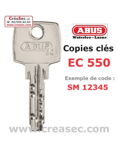 double Clé ABUS EC-550