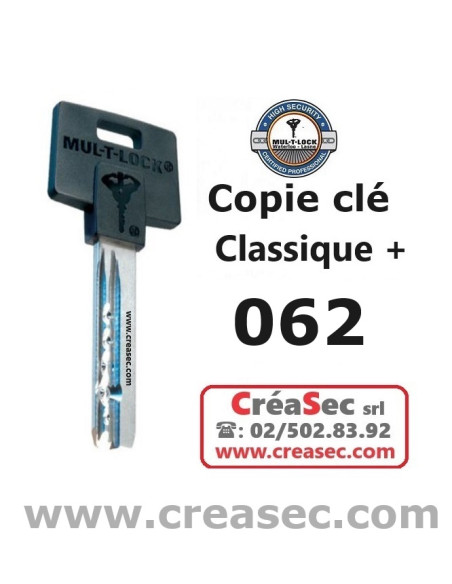 copie cle mul-t-lock 062