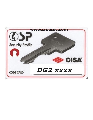 carte pour copier des cisa SP