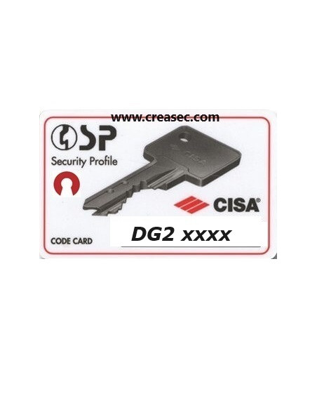 carte pour copier des cisa SP