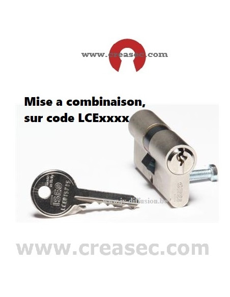 Barillet sur code LCE ou LLL