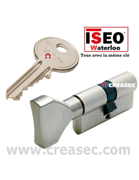 Cylindre ISEO à Bouton avec la même clé