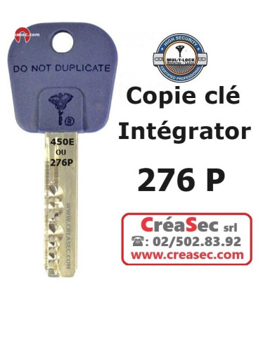 faire une clé MulTlock Intégrator