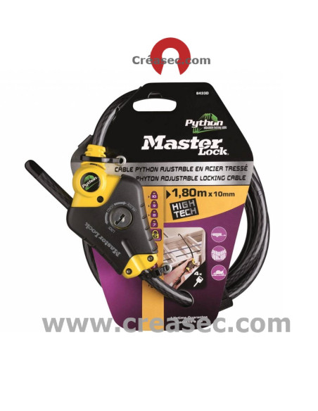 Antivol Master Lock Python 8433