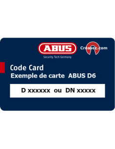 Cylindre a bouton ABUS D6x 2