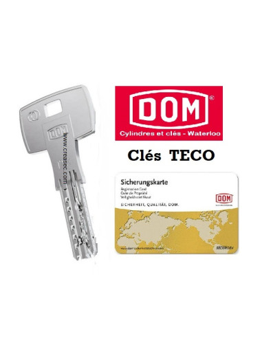 Copie de cle DOM TECO