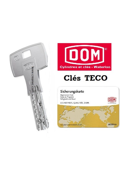 Copie de cle DOM TECO