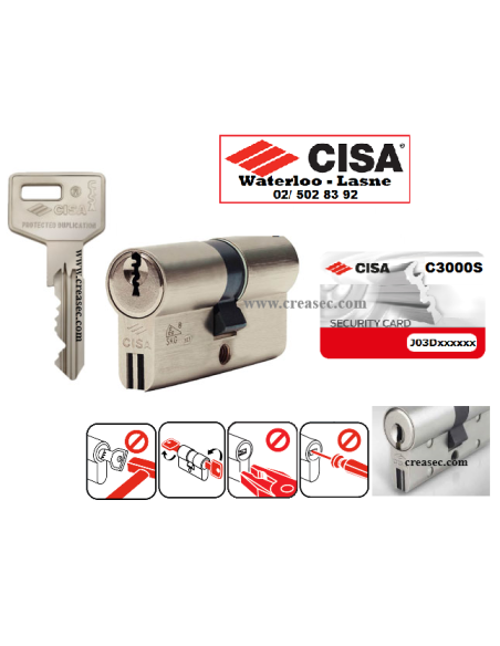 barillet cisa c3000s