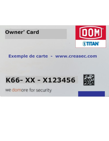 Duplicata de carte Dom