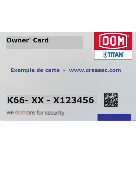 Duplicata de carte Dom