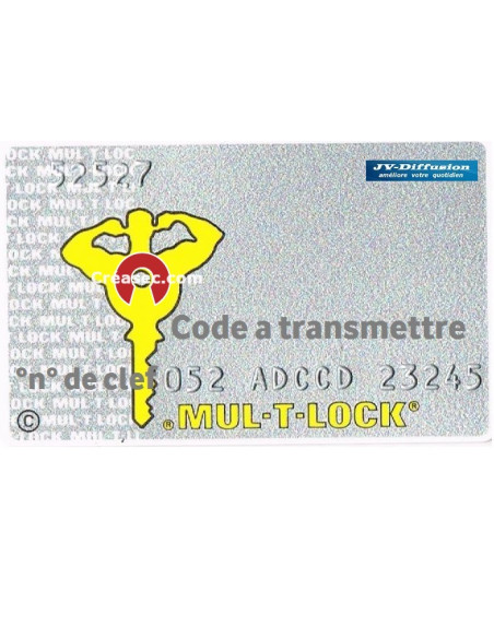 Clé Mul-T-Lock 052