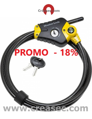 Anti vol Master Lock Python 180cm