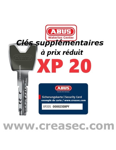 clé ABus xp20 a prix reduit