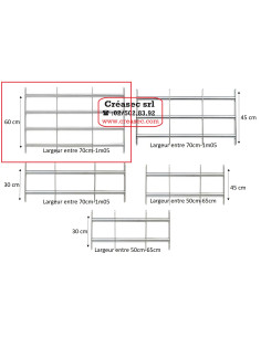 Grilles ajustables ABUS Fgi 7600 2