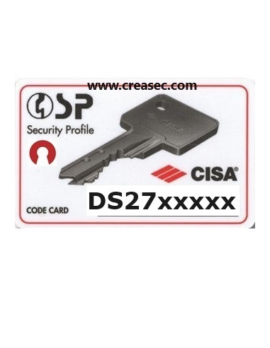 Copie de clé Cisa SP318  DS27