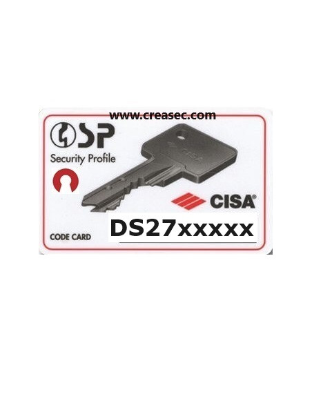 Copie de clé Cisa SP318  DS27