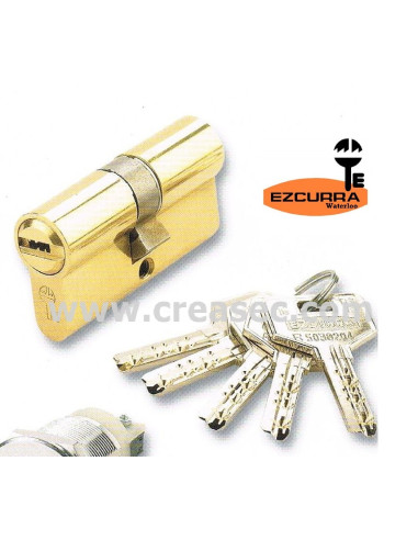 barillet de securité avec 5 clés