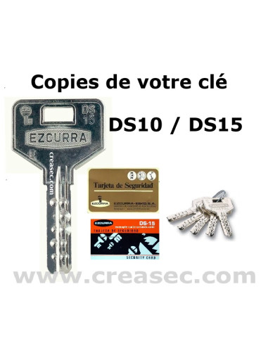 Cylindre de sureté Ezcurra DS15