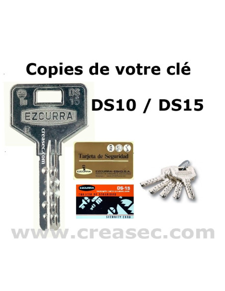 Cylindre de sureté Ezcurra DS15